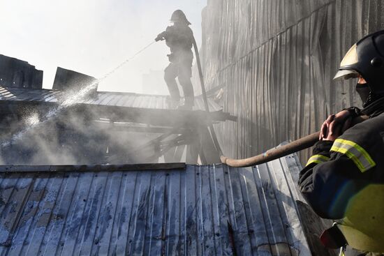Russia Ukraine Military Operation Shelling