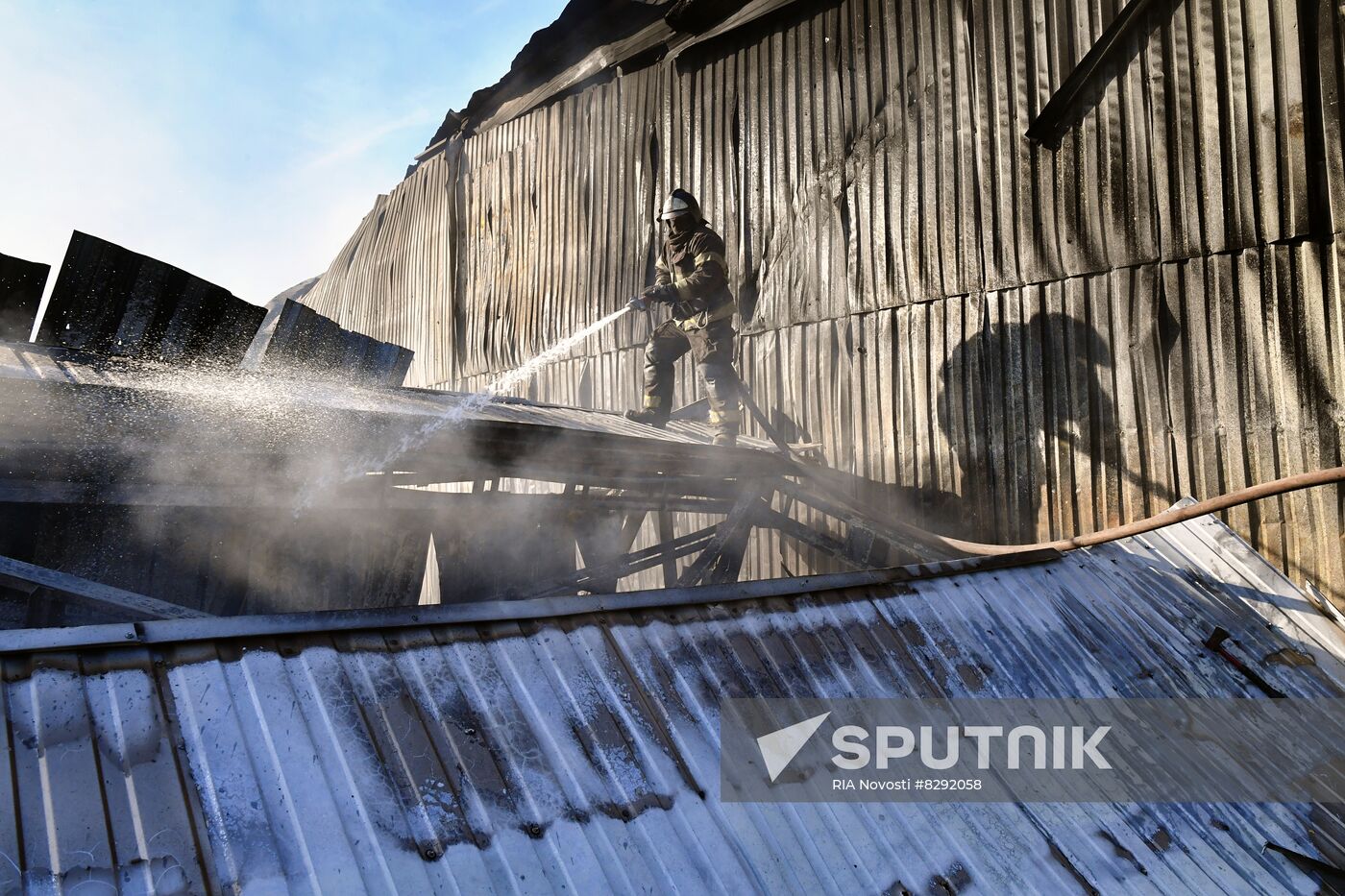 Russia Ukraine Military Operation Shelling