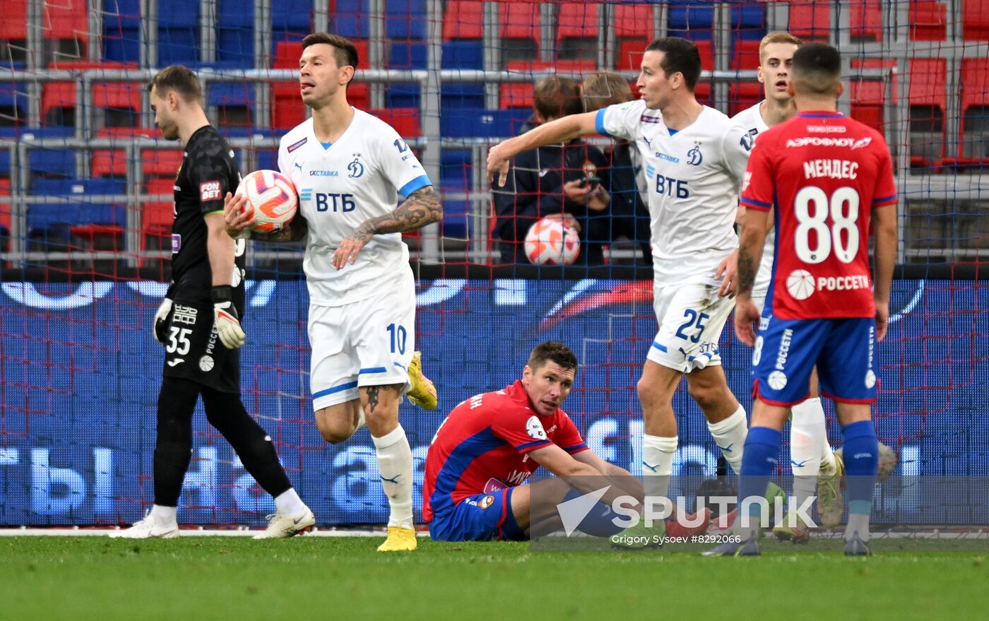 Russia Soccer Premier-League CSKA - Dynamo