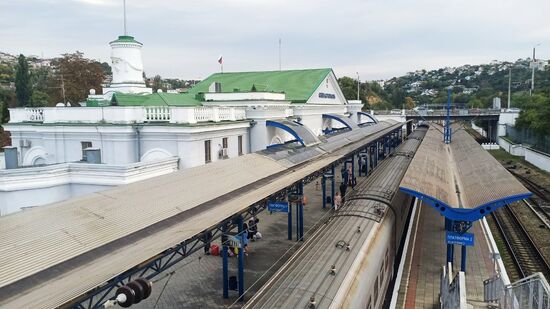 Russia Crimean Bridge Accident Traffic