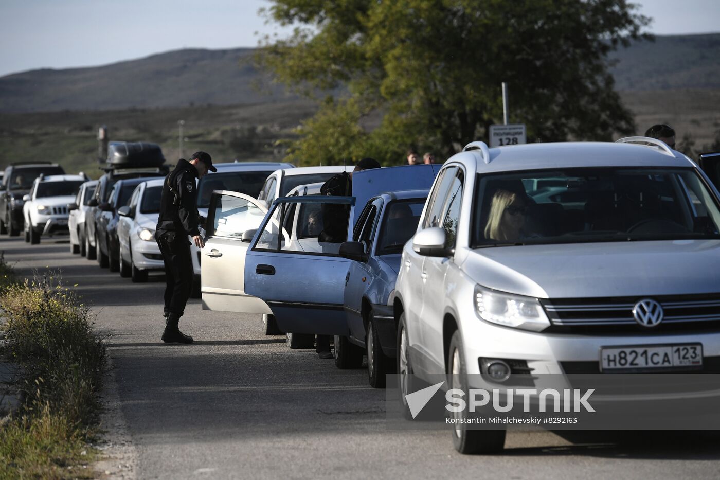 Russia Crimean Bridge Accident Traffic