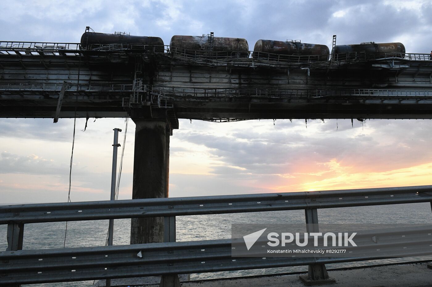 Russia Crimean Bridge Accident