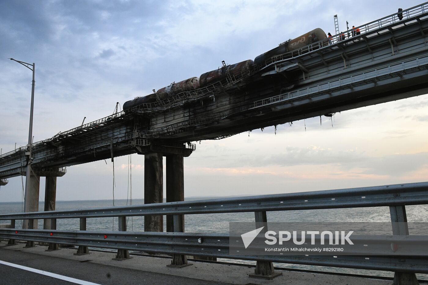 Russia Crimean Bridge Accident