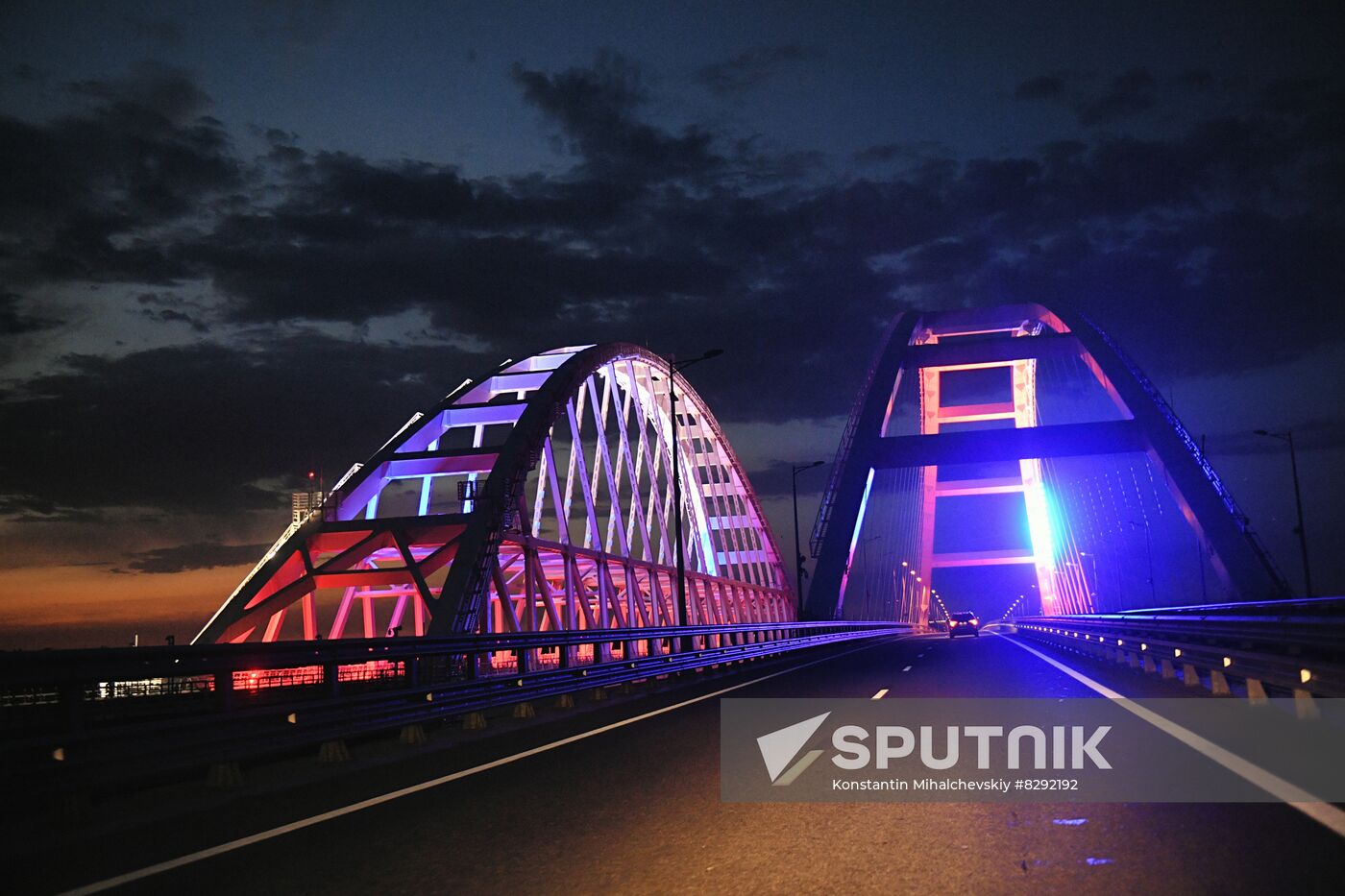 Russia Crimean Bridge Accident Traffic