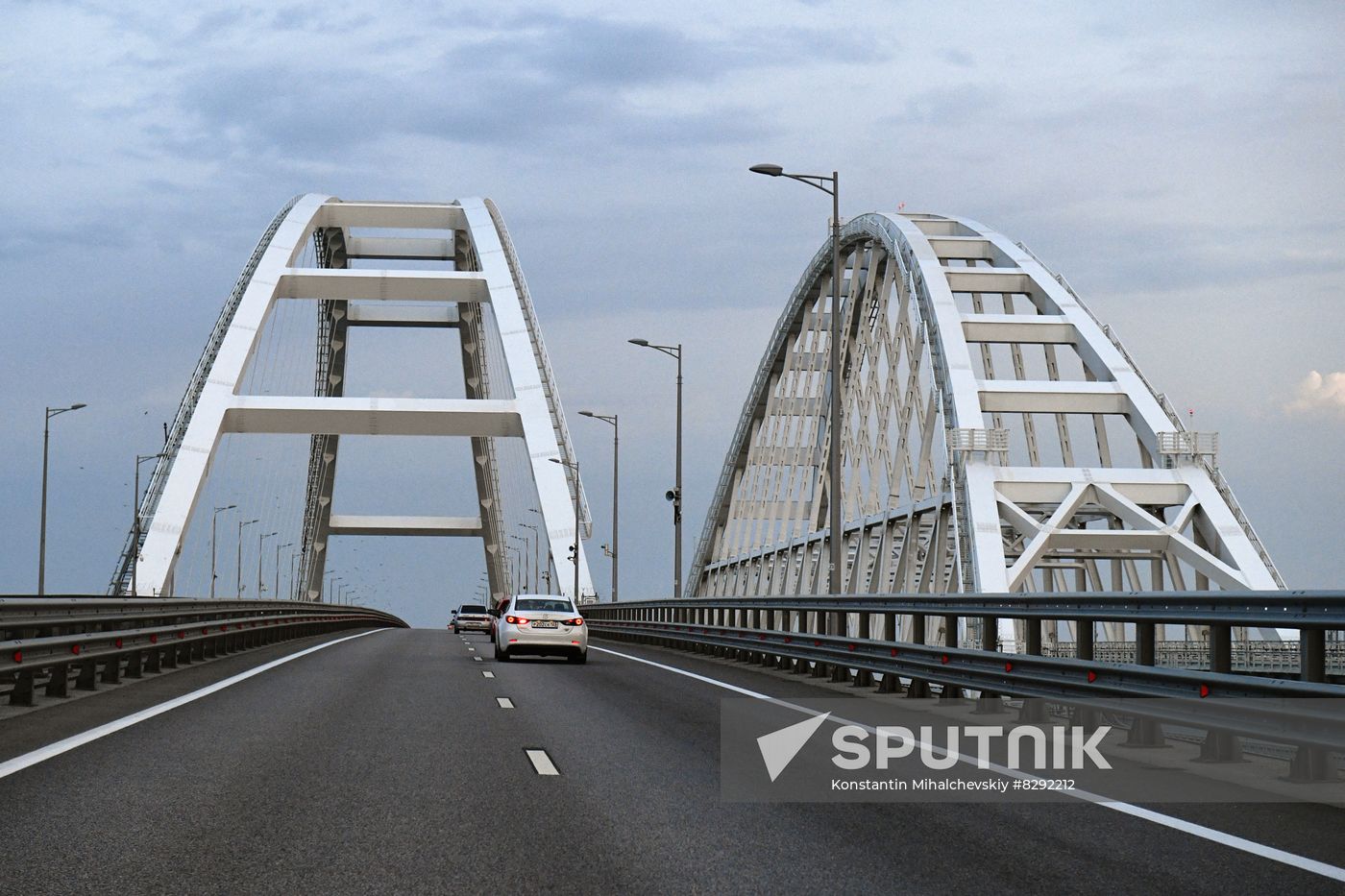 Russia Crimean Bridge Accident Traffic