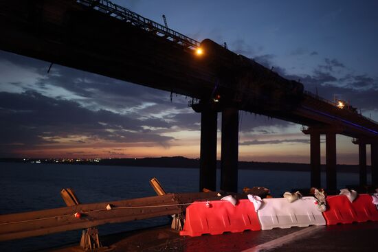 Russia Crimean Bridge Accident