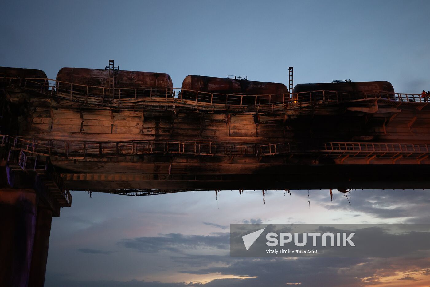 Russia Crimean Bridge Accident