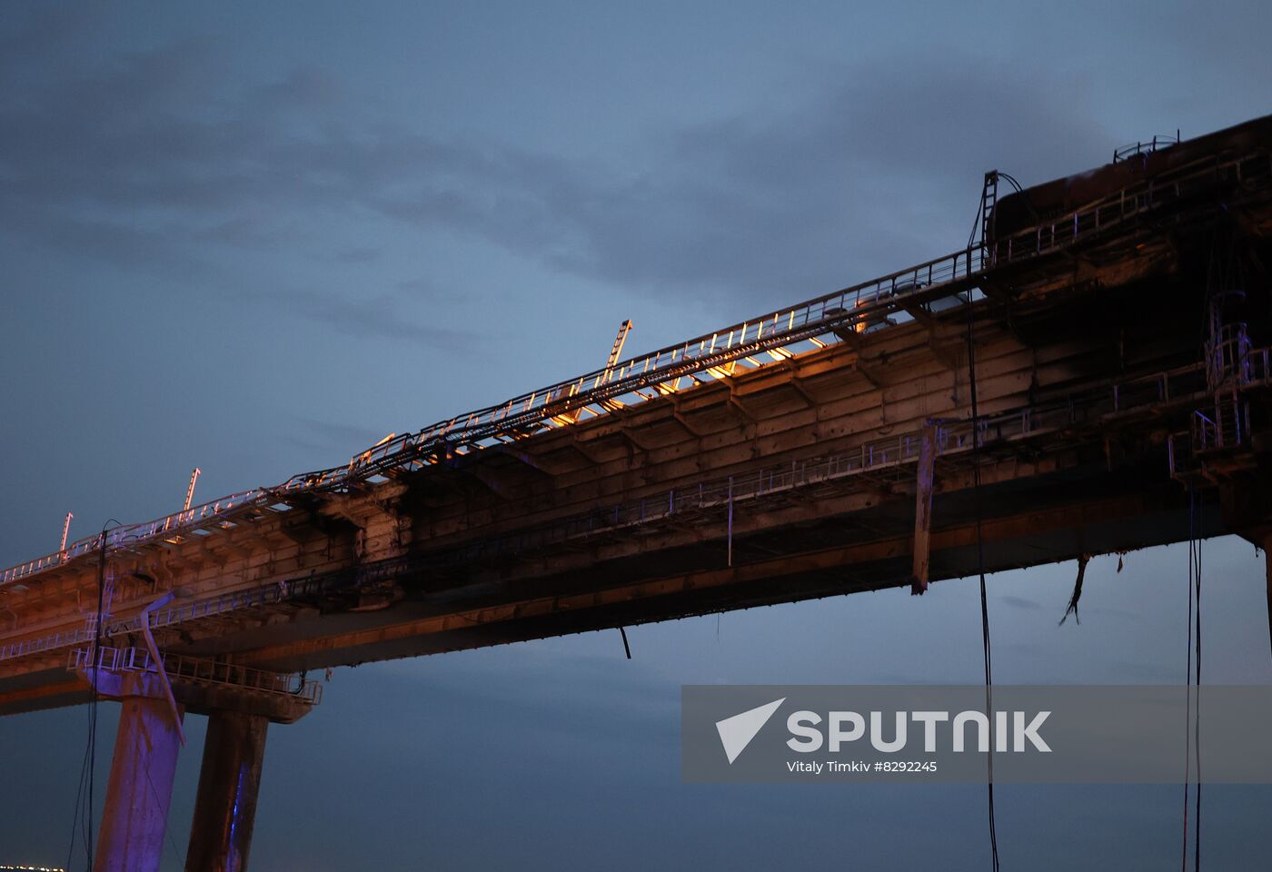 Russia Crimean Bridge Accident