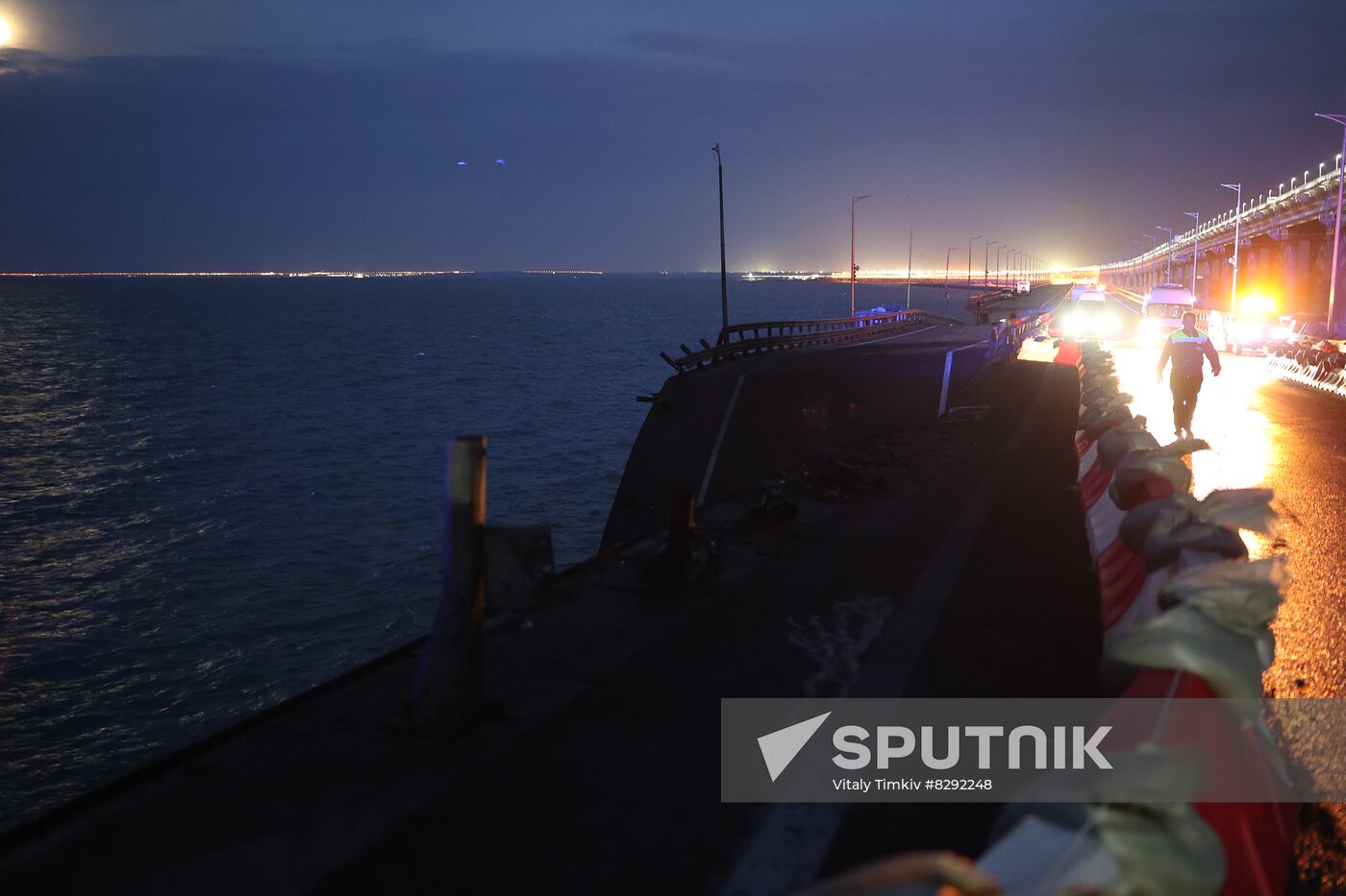 Russia Crimean Bridge Accident