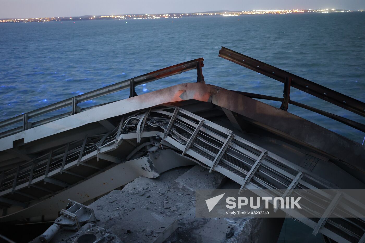 Russia Crimean Bridge Accident