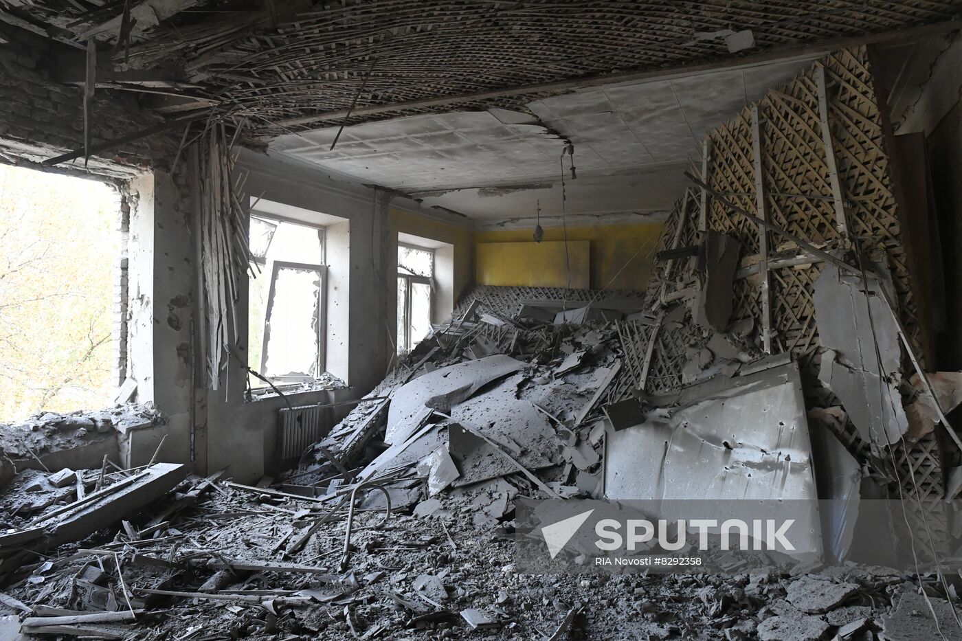 Russia Ukraine Military Operation Shelling