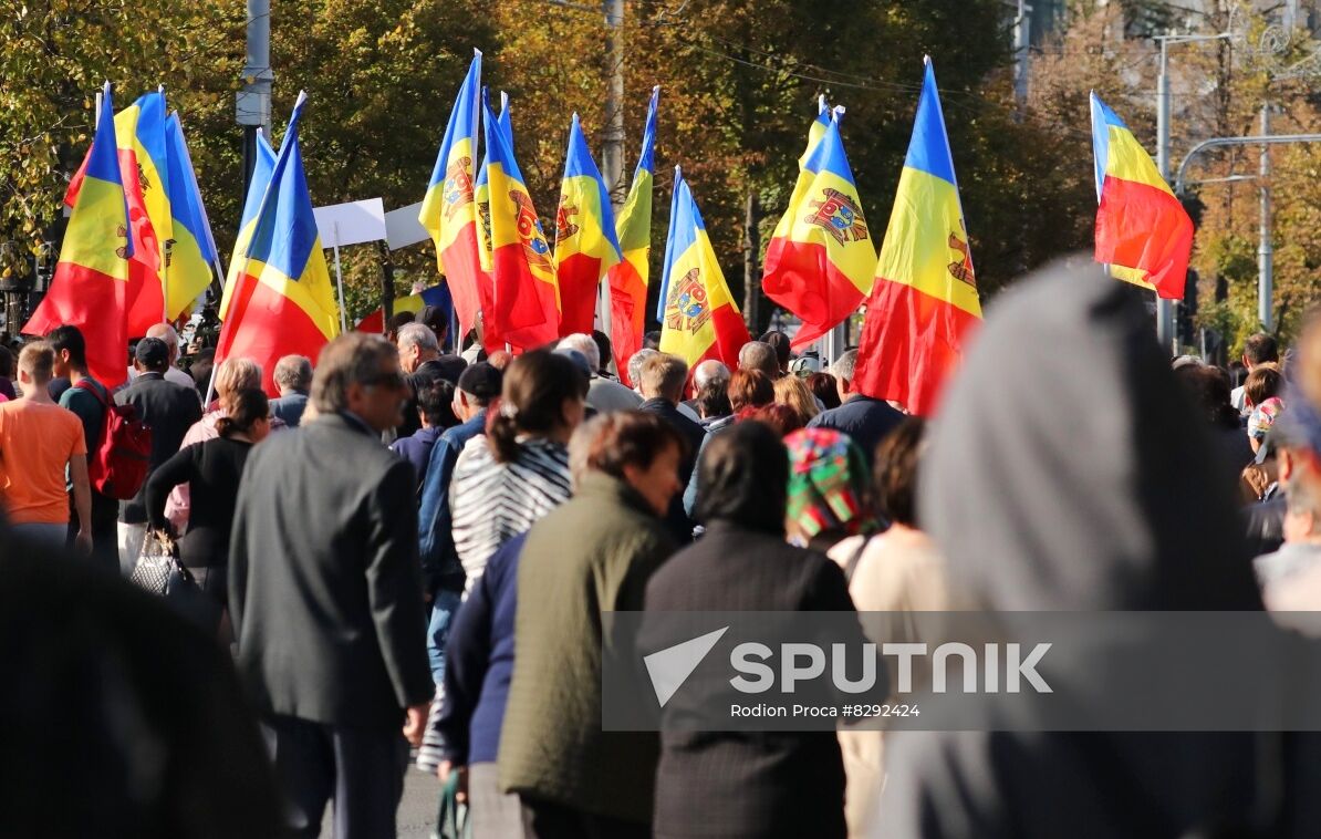 Moldova Protest