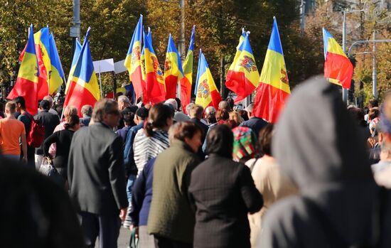 Moldova Protest