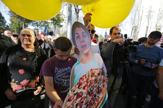 Moldova Protest