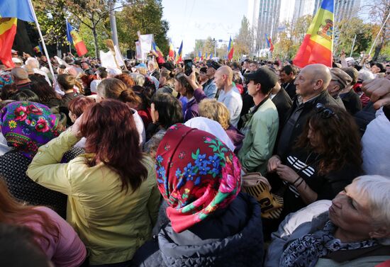 Moldova Protest