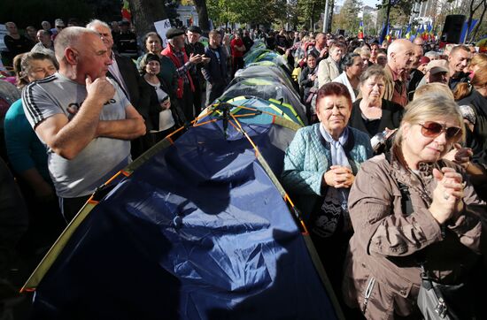 Moldova Protest