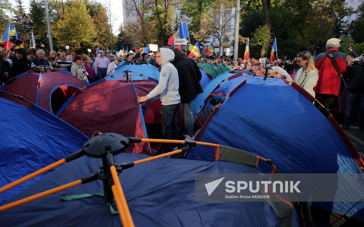 Moldova Protest