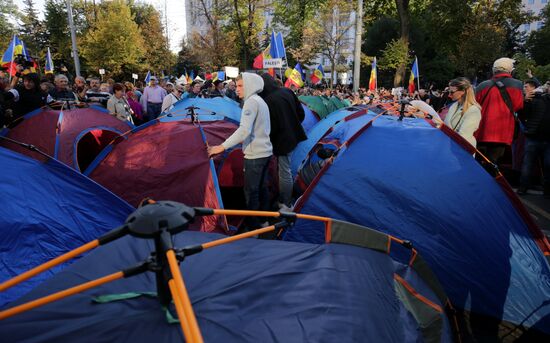 Moldova Protest