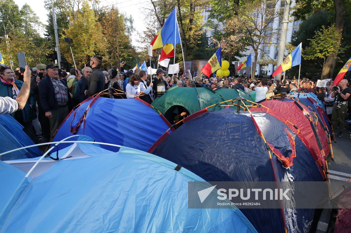 Moldova Protest