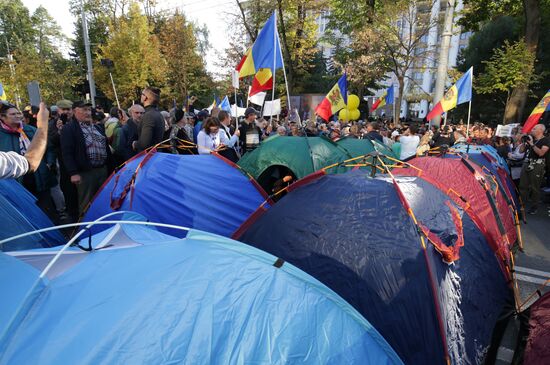 Moldova Protest