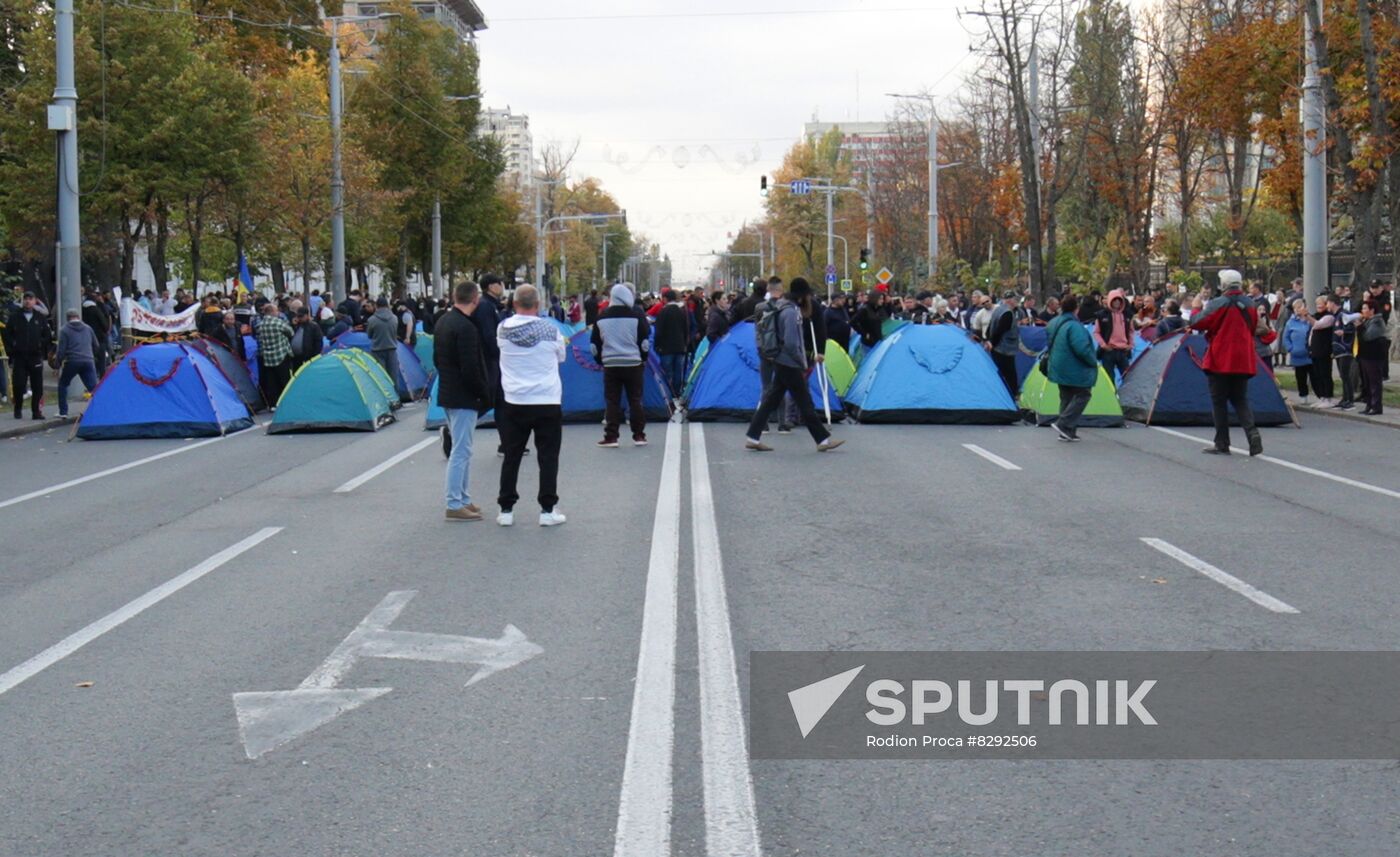 Moldova Protest