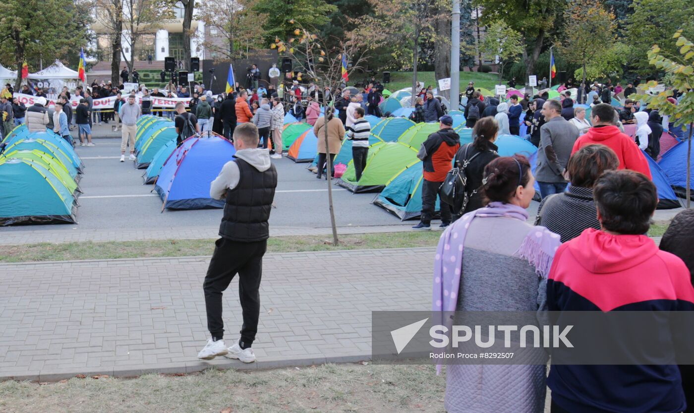 Moldova Protest