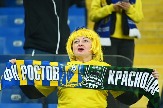 Russia Soccer Premier-League Rostov - Krasnodar