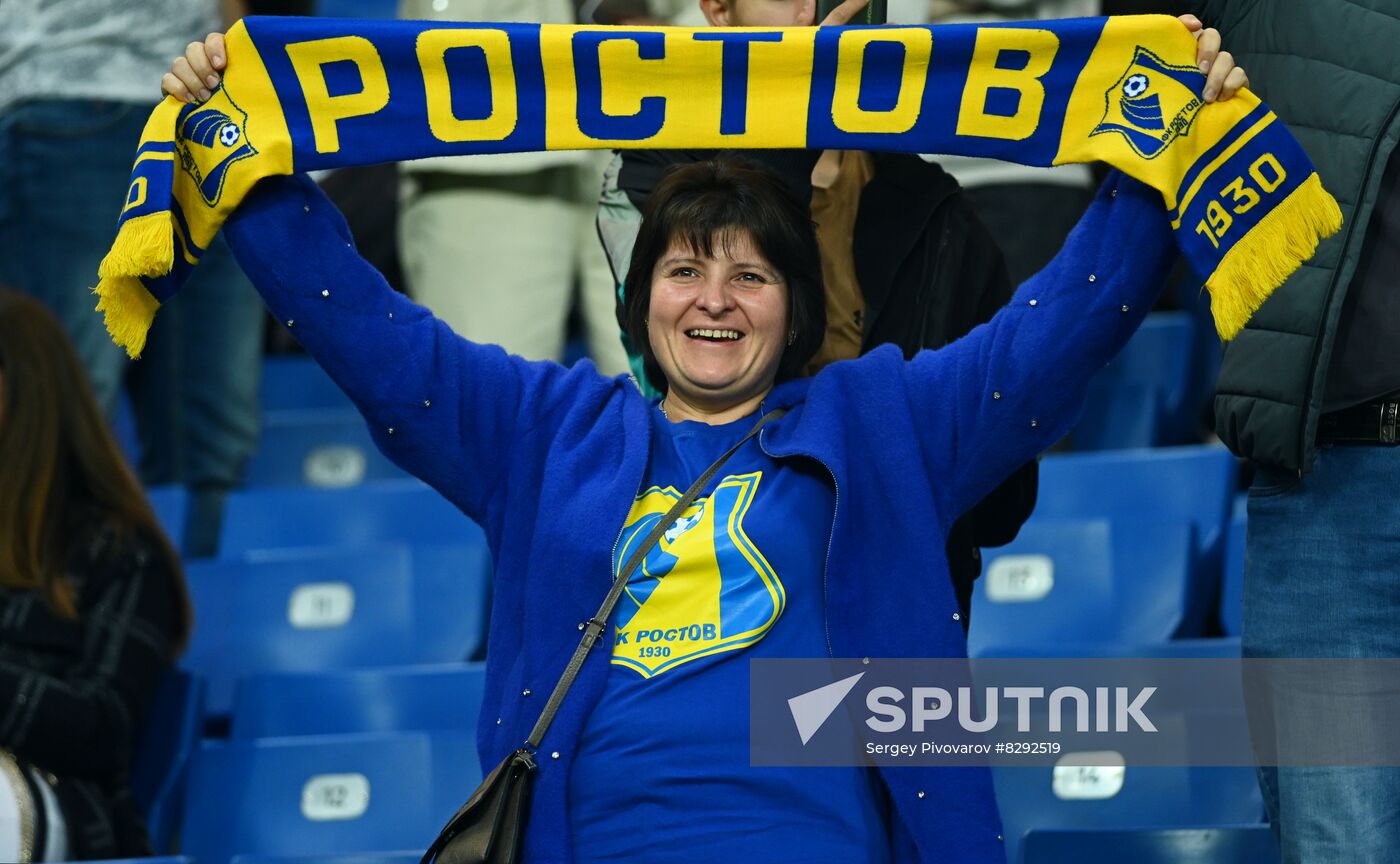 Russia Soccer Premier-League Rostov - Krasnodar