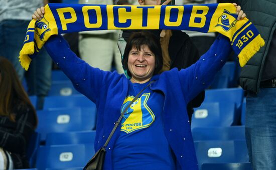 Russia Soccer Premier-League Rostov - Krasnodar