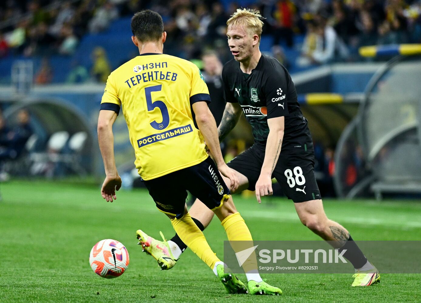 Russia Soccer Premier-League Rostov - Krasnodar