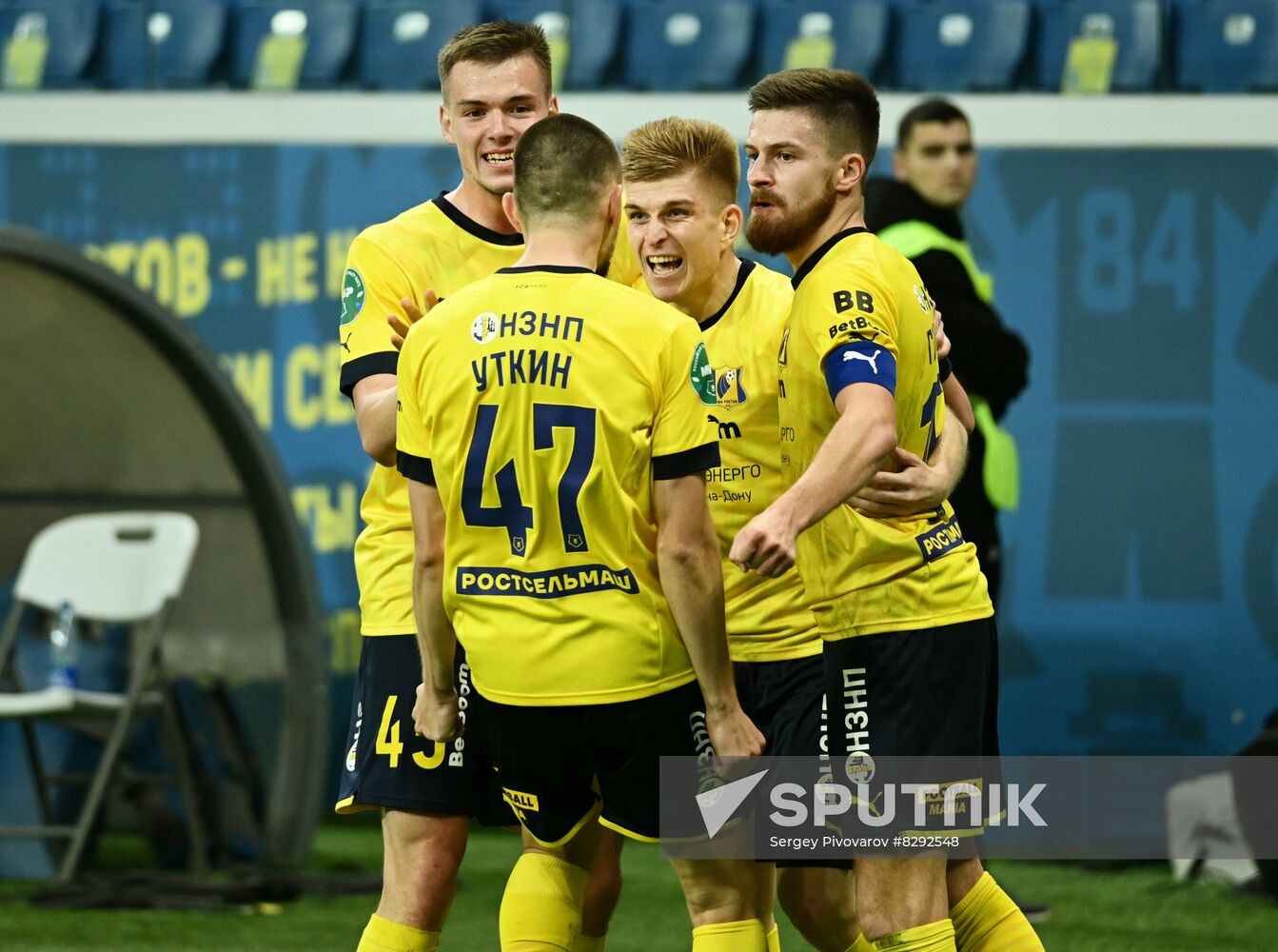 Russia Soccer Premier-League Rostov - Krasnodar