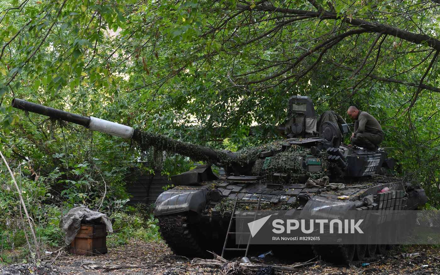 Russia Ukraine Military Operation Mechanized Troops