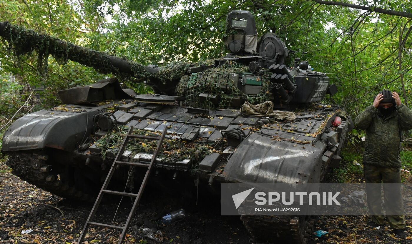 Russia Ukraine Military Operation Mechanized Troops