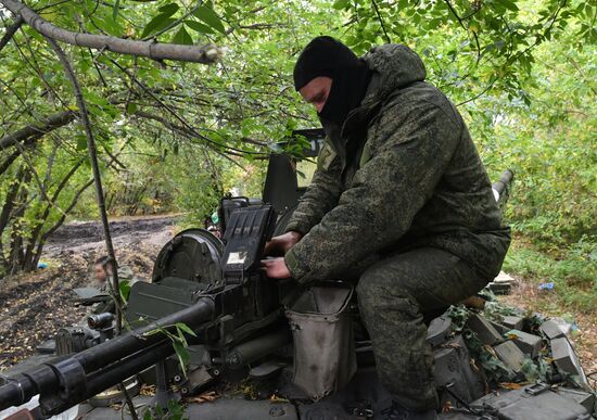 Russia Ukraine Military Operation Mechanized Troops