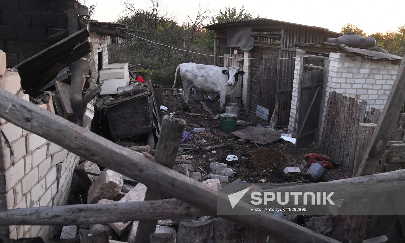 Russia Ukraine Military Operation Shelling
