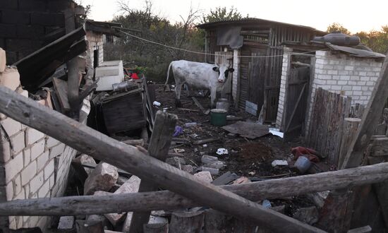 Russia Ukraine Military Operation Shelling
