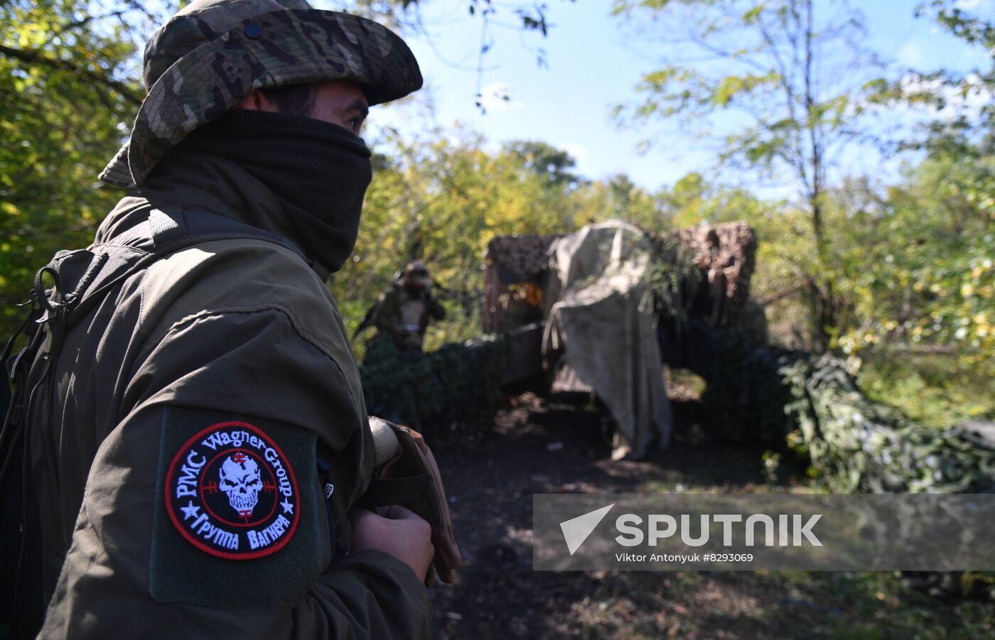 Russia Ukraine Military Operation Artillery Unit