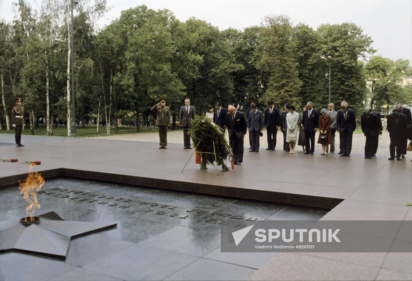 Members of Japanese parliamentary delegation visit USSR
