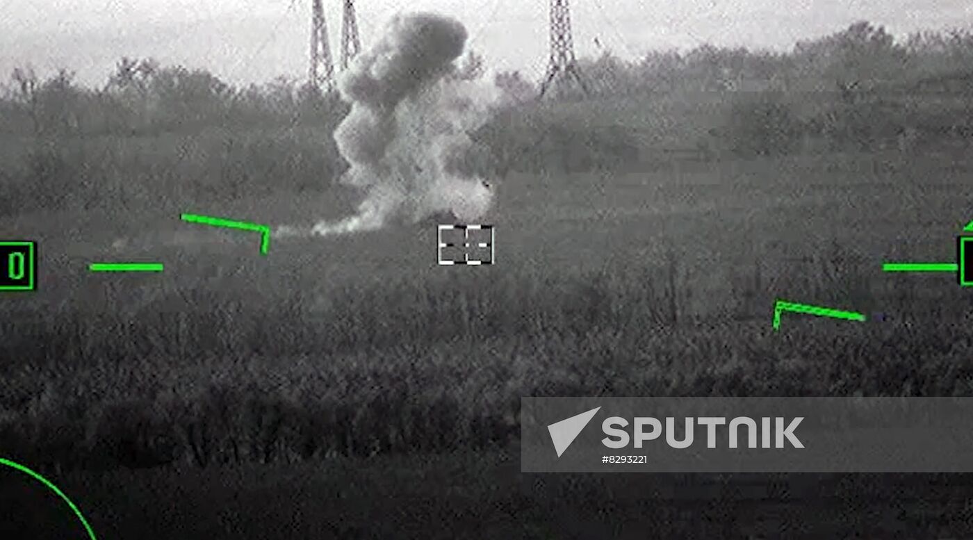 Russia Ukraine Military Operation Mortars Launch