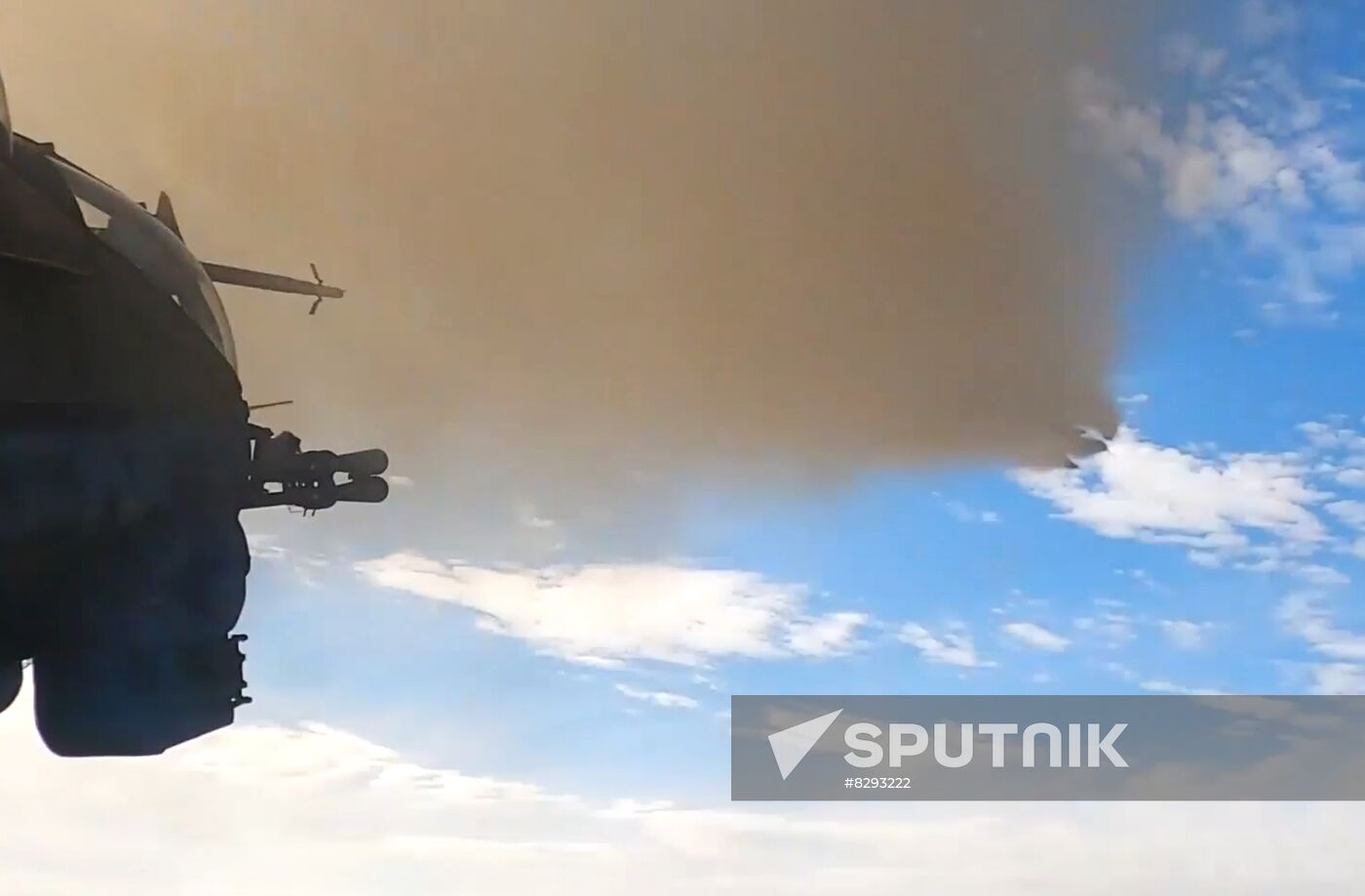 Russia Ukraine Military Operation Mortars Launch