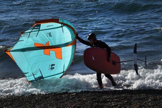 Russia Wing Surfing