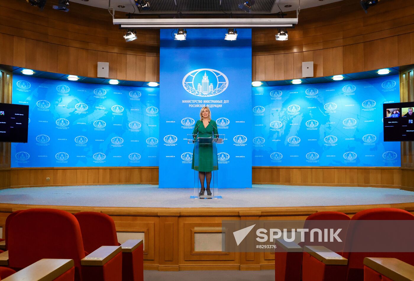 Russia Zakharova Briefing