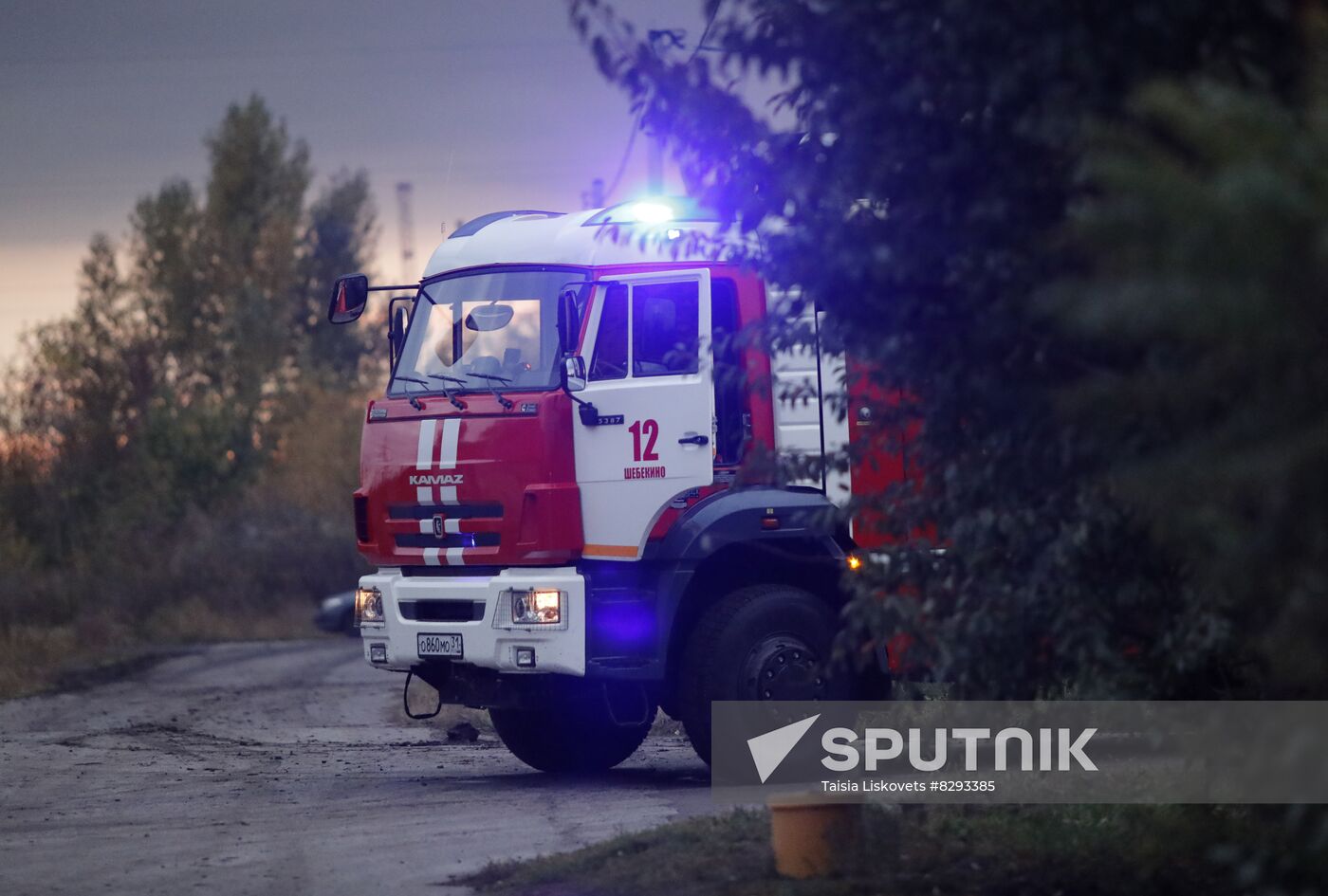 Russia Ukraine Military Operation Shelling