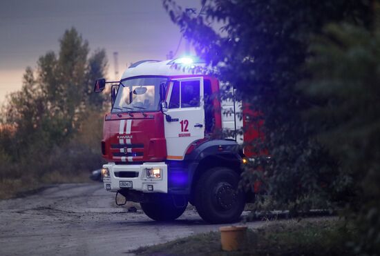 Russia Ukraine Military Operation Shelling