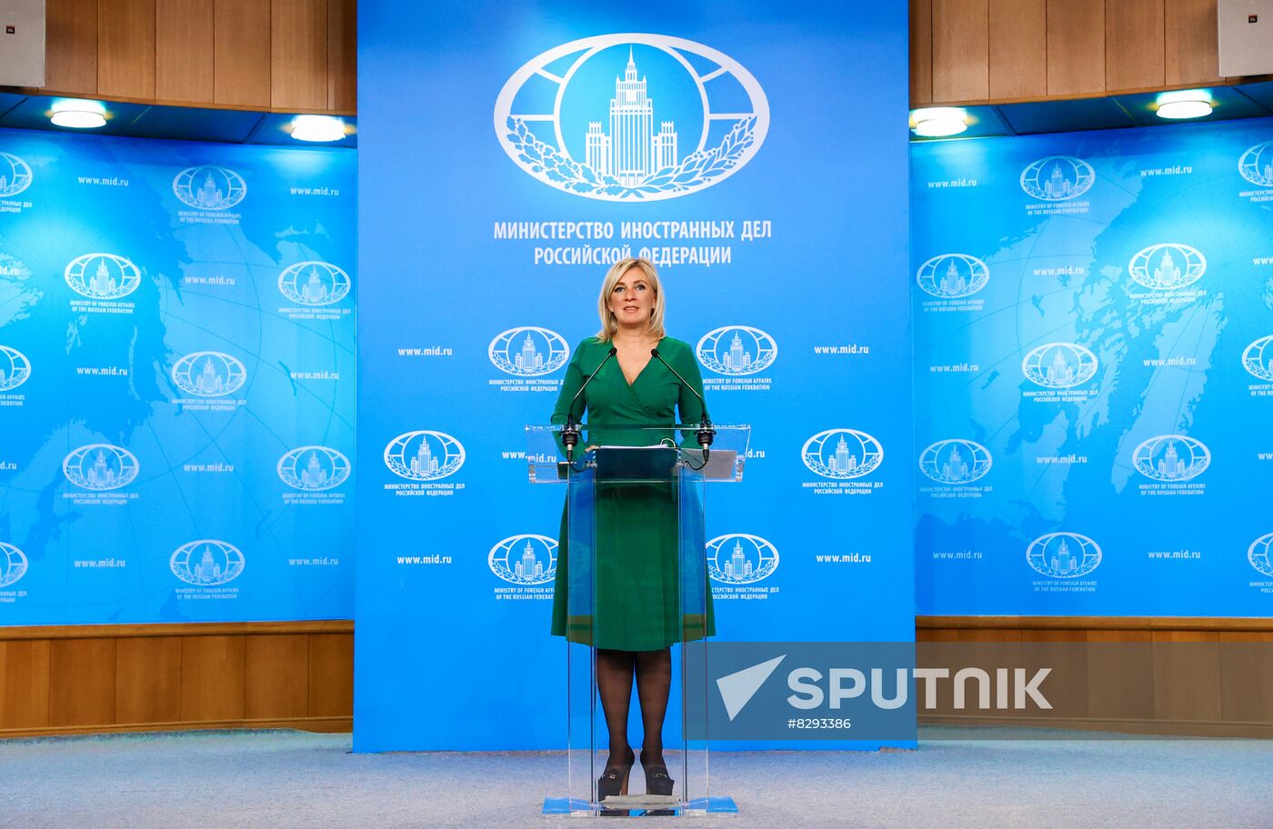 Russia Zakharova Briefing