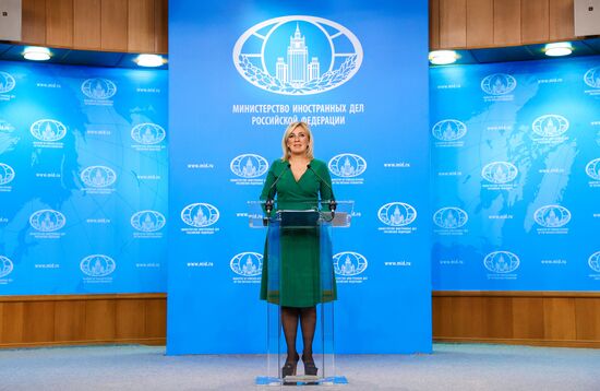 Russia Zakharova Briefing