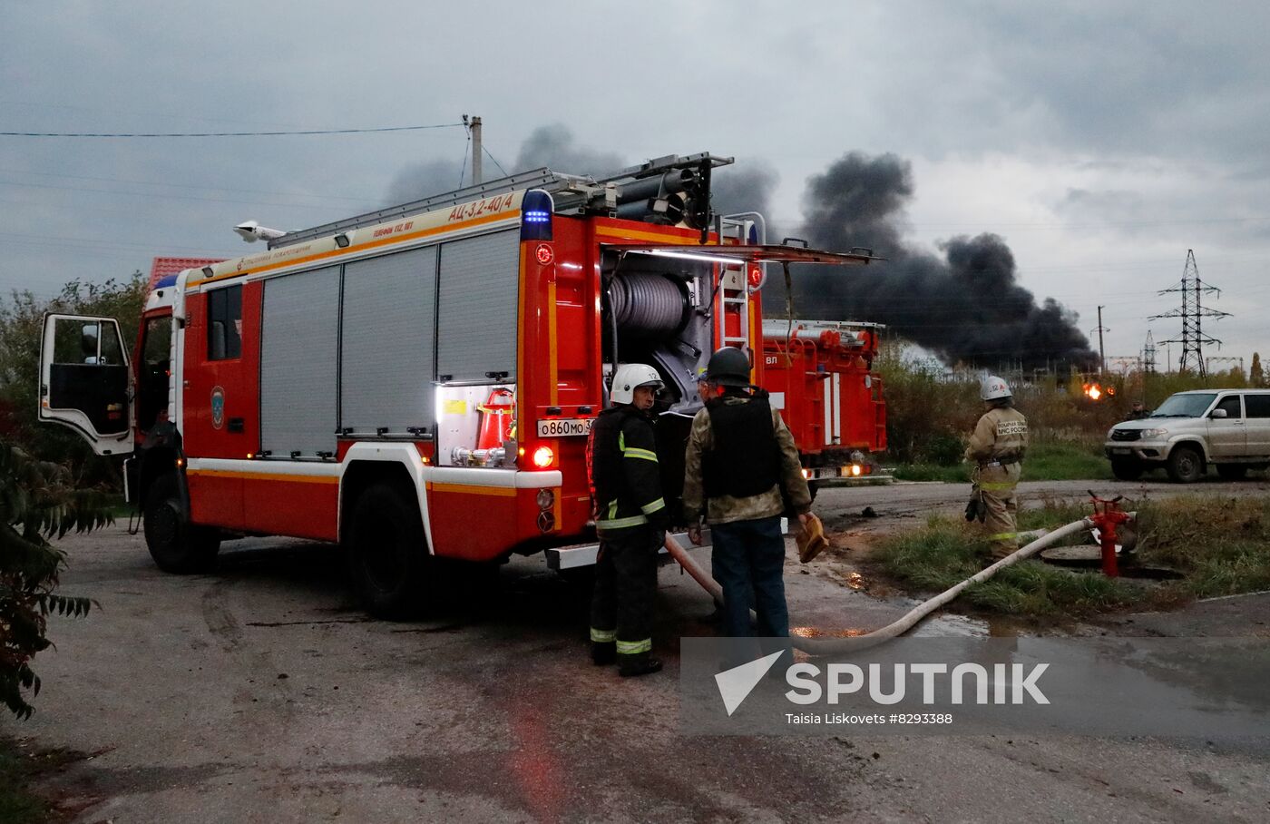 Russia Ukraine Military Operation Shelling