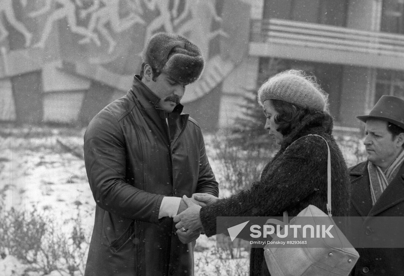 Weightlifter Anatoly Pisarenko
