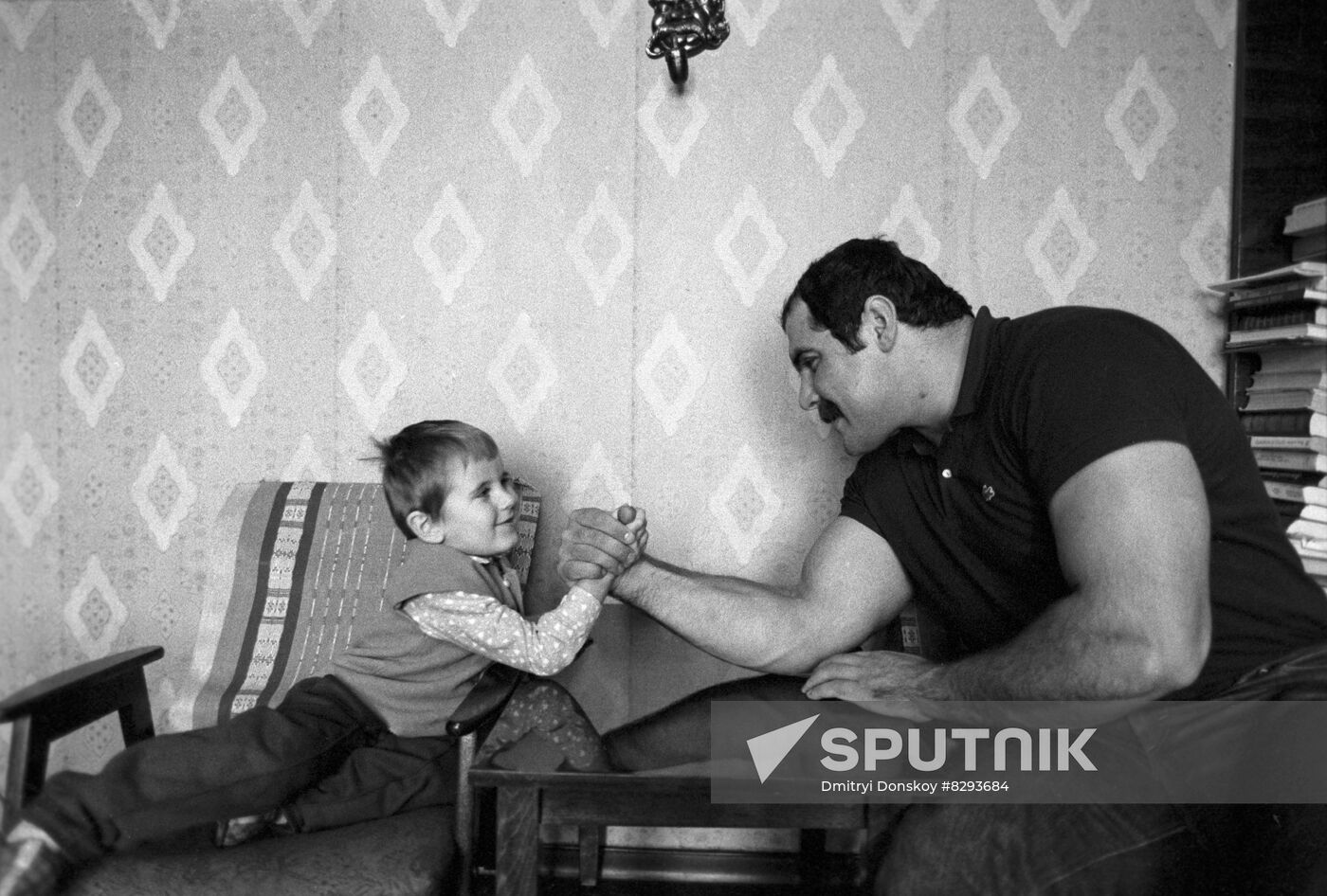 Weightlifter Anatoly Pisarenko