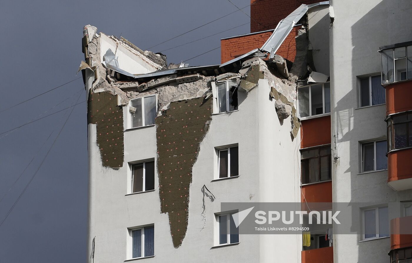 Russia Ukraine Military Operation Shelling